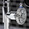 Kingston Brass KS2331CG Industrial Style Bridge Kitchen Faucet with Brass Sprayer, Polished Chrome KS2331CG - alternate 6